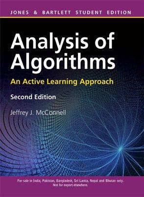 Analysis of Algorithms An Active Learning Approach 2 edition